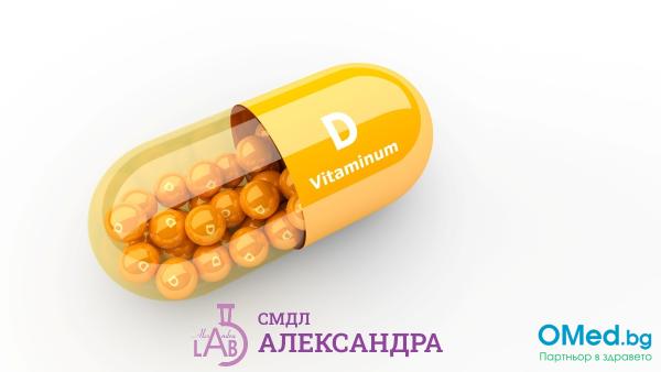 Изследване на Витамин Д за 19 лв. от СМДЛ "Александра"