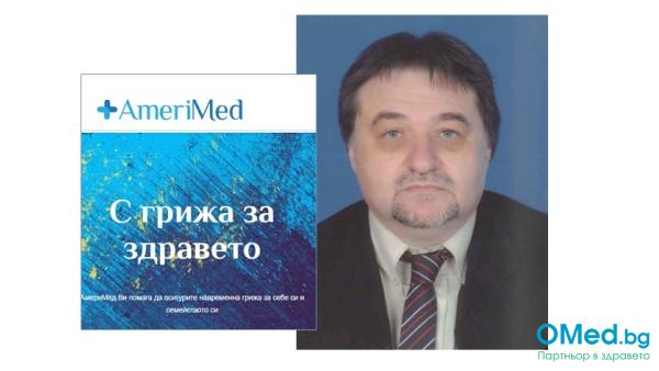 Преглед  + Ехография на коремни органи при  д-р Чавдар Янкулов от МЦ "Америмед"
