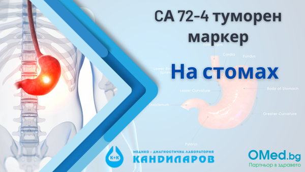 CА 72-4 туморен маркер на стомах от Лаборатории "Кандиларов"