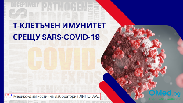Т-клетъчен имунитет срещу SARS-COVID-19 за 99.90 лв. от МДЛ "Липогард"