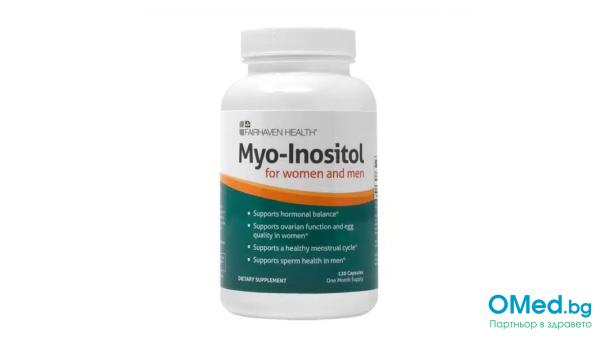 Хранителна добавка за репродуктивно здраве Мио-инозитол за жени