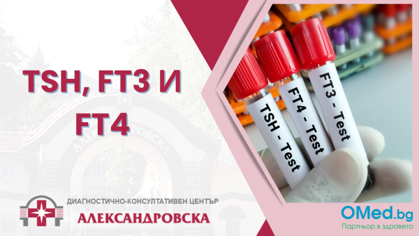 TSH, FT3 и FT4 от ДКЦ "Александровска"