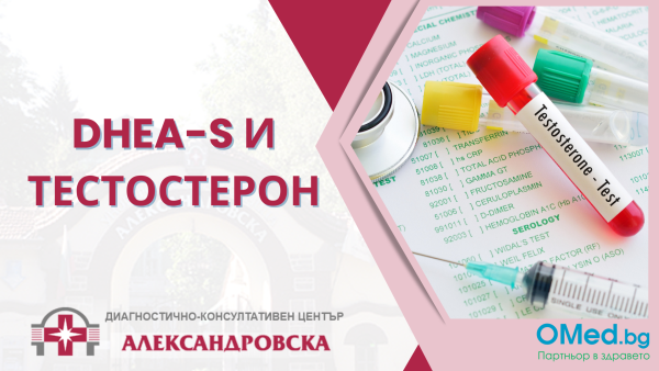 DHEA-S и Тестостерон от ДКЦ "Александровска"