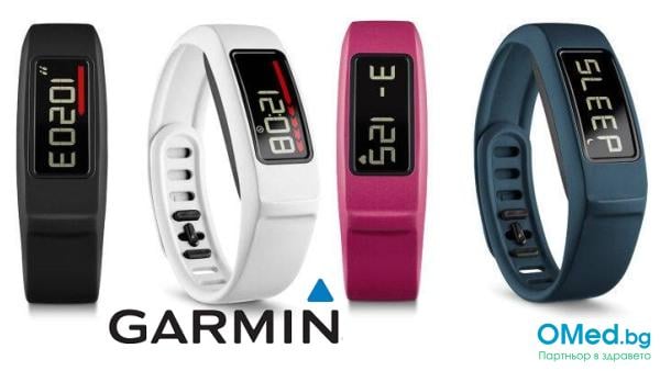 Наслади се на движението с Garmin!Грижи се за тялото умно с новата умна фитнес гривна Vivofit 2 + БЕЗПЛАТНА доставка за цялата страна и 2 години гаранция!