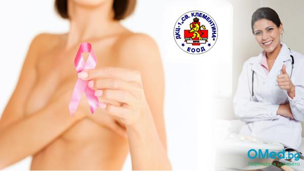 Мамография на млечни жлези  в ДКЦ I "Света Клементина"- Варна!